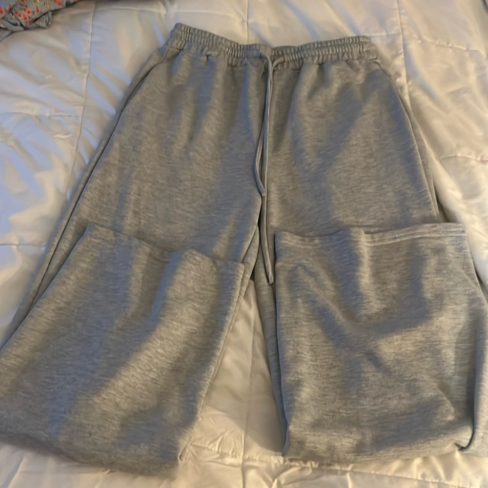 Baggy Grey Sweat Pants